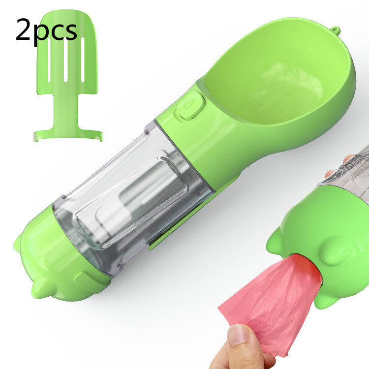 Portable 3-in-1 Pet Outdoor Travel Dog Water Bottle
