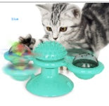 Multifunctional Spinning Windmill Cat Toy — Itching Relief & Scratching Toy