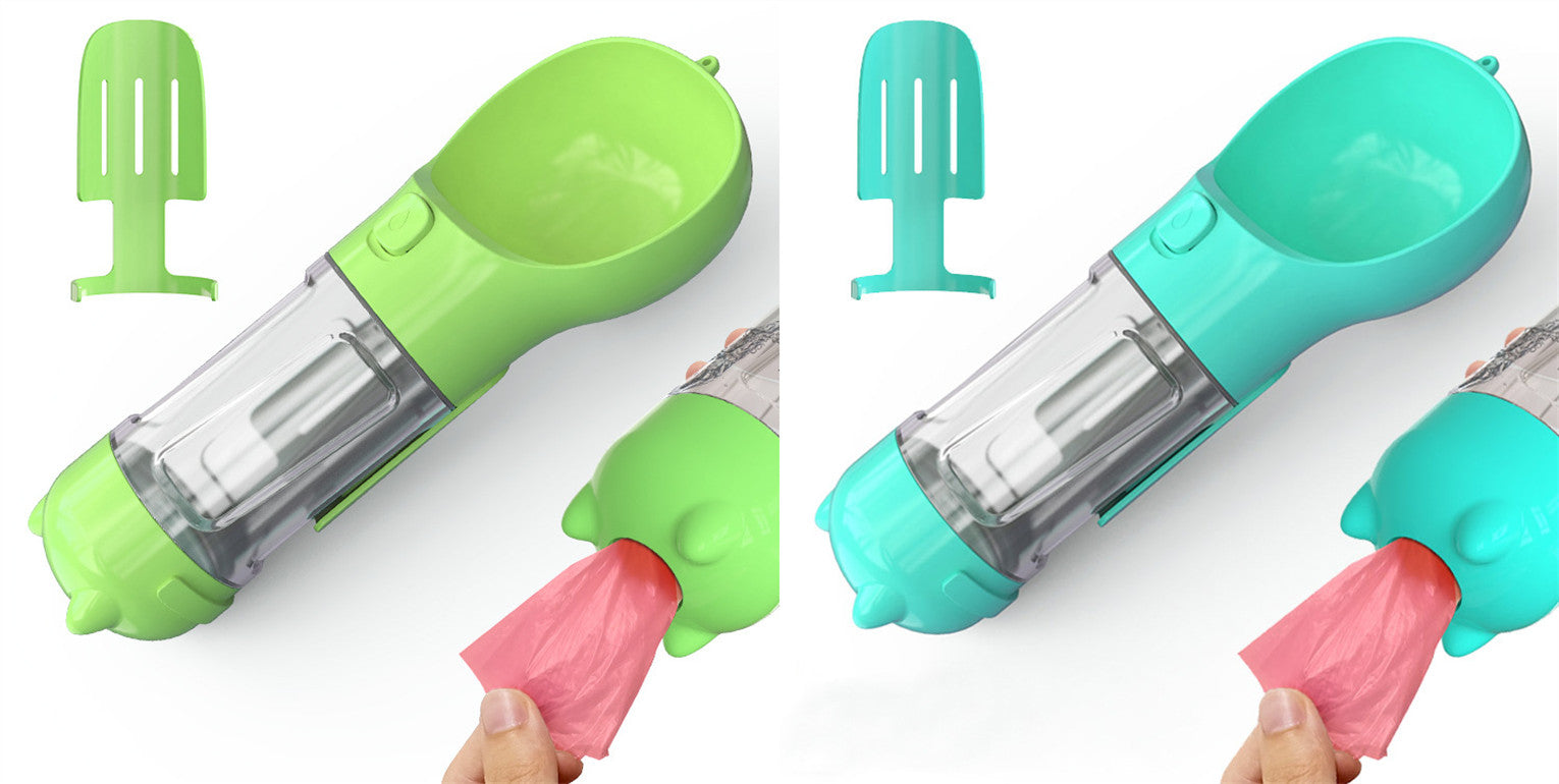 Portable 3-in-1 Pet Outdoor Travel Dog Water Bottle