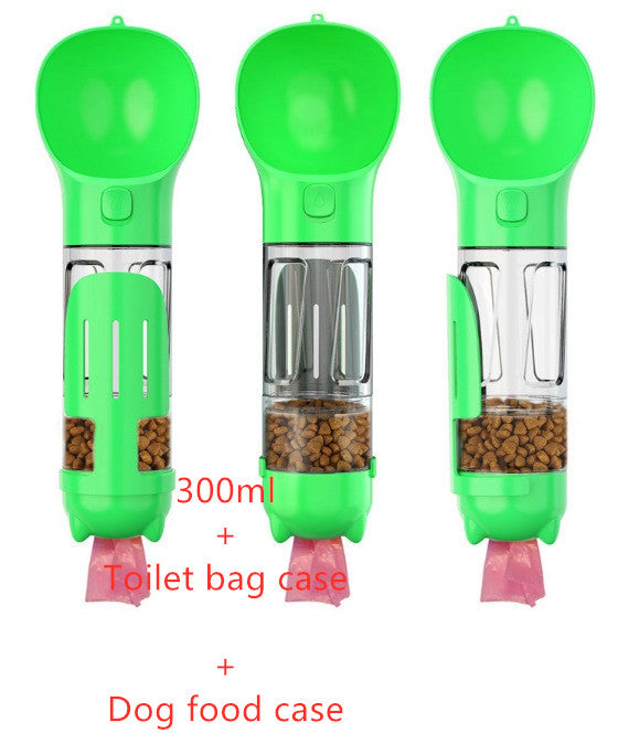 Portable 3-in-1 Pet Outdoor Travel Dog Water Bottle