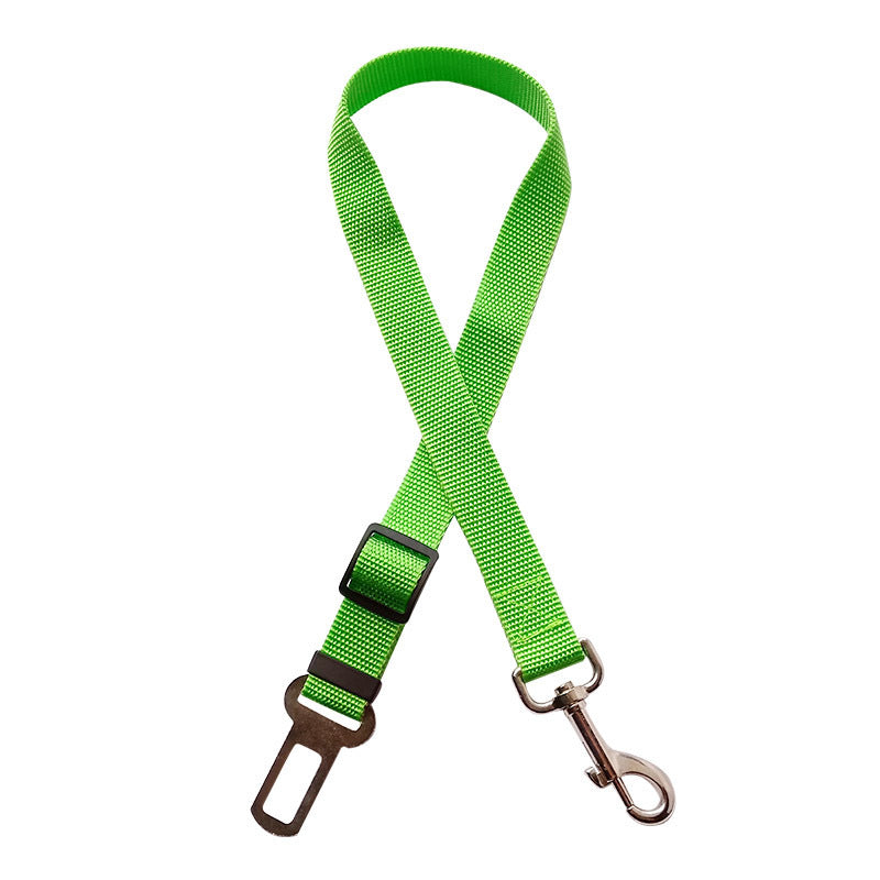 Adjustable Pet Car Harness, Safety Buckle, Leash, and Accessories