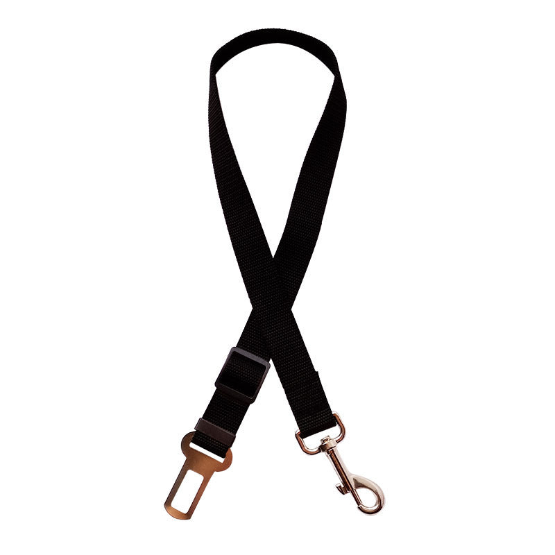 Adjustable Pet Car Harness, Safety Buckle, Leash, and Accessories