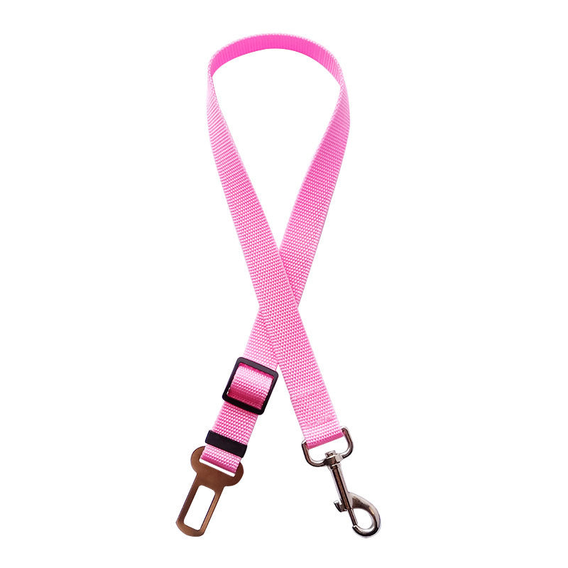 Adjustable Pet Car Harness, Safety Buckle, Leash, and Accessories