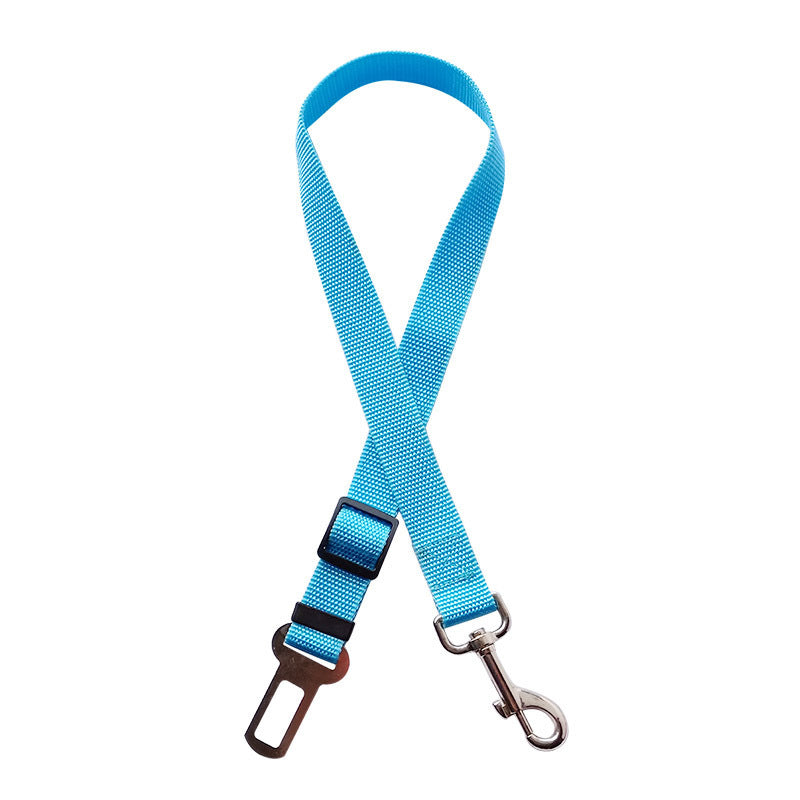 Adjustable Pet Car Harness, Safety Buckle, Leash, and Accessories