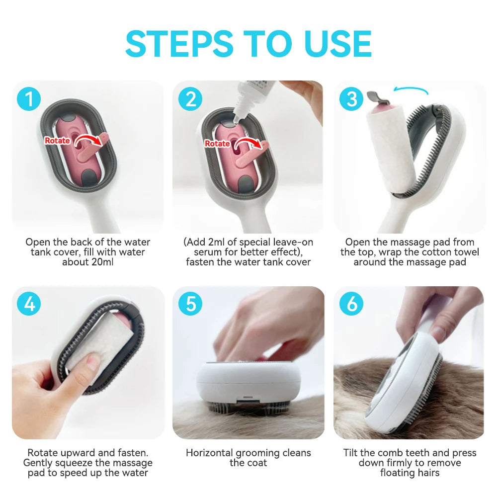 4-in-1 Upgraded Creative Pet Grooming Comb (for Cats & Dogs)
