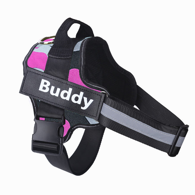 Personalized, Heavy-Duty, Adjustable Pet Harness