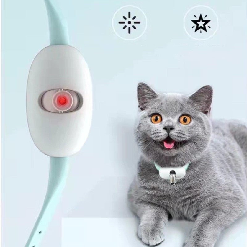 Automatic Cat Toy: Smart Laser Cat Collar (USB Rechargeable)