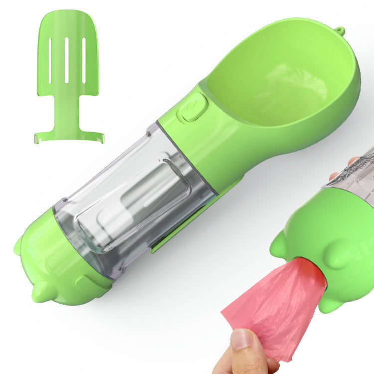 Portable 3-in-1 Pet Outdoor Travel Dog Water Bottle