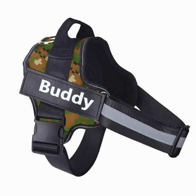 Personalized, Heavy-Duty, Adjustable Pet Harness