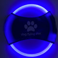 Glowing Dog Frisbee: LED Luminous Interactive Training Toy