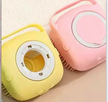 Silicone Pet Bathing & Massage Glove Brush — Pet Grooming Supplies