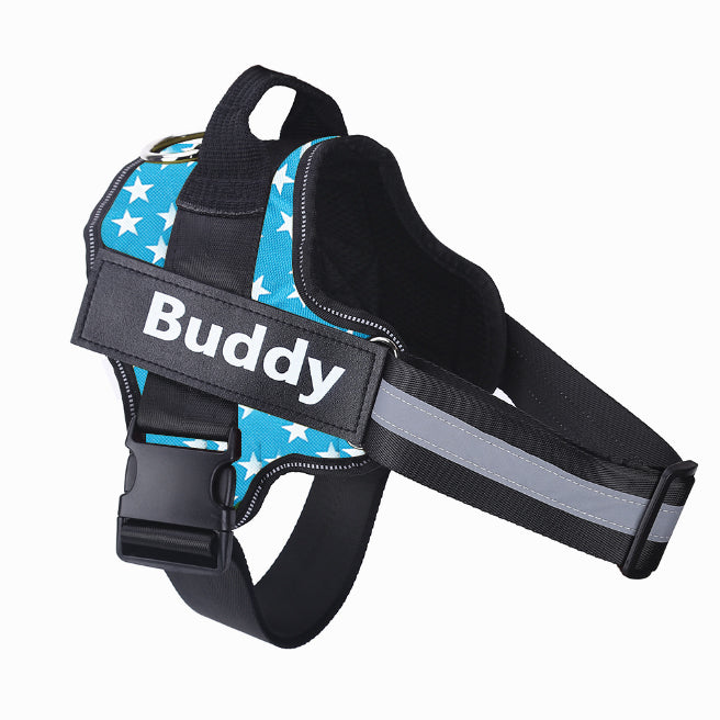 Personalized, Heavy-Duty, Adjustable Pet Harness