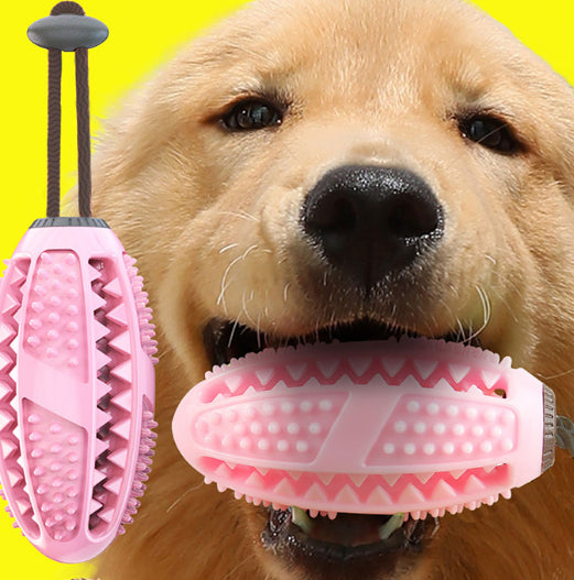 Dog Toy: Silicone Suction Cup Tug-of-War Ball — Pet Teething Toy