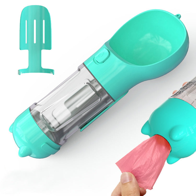 Portable 3-in-1 Pet Outdoor Travel Dog Water Bottle