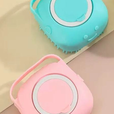 Silicone Pet Bathing & Massage Glove Brush — Pet Grooming Supplies