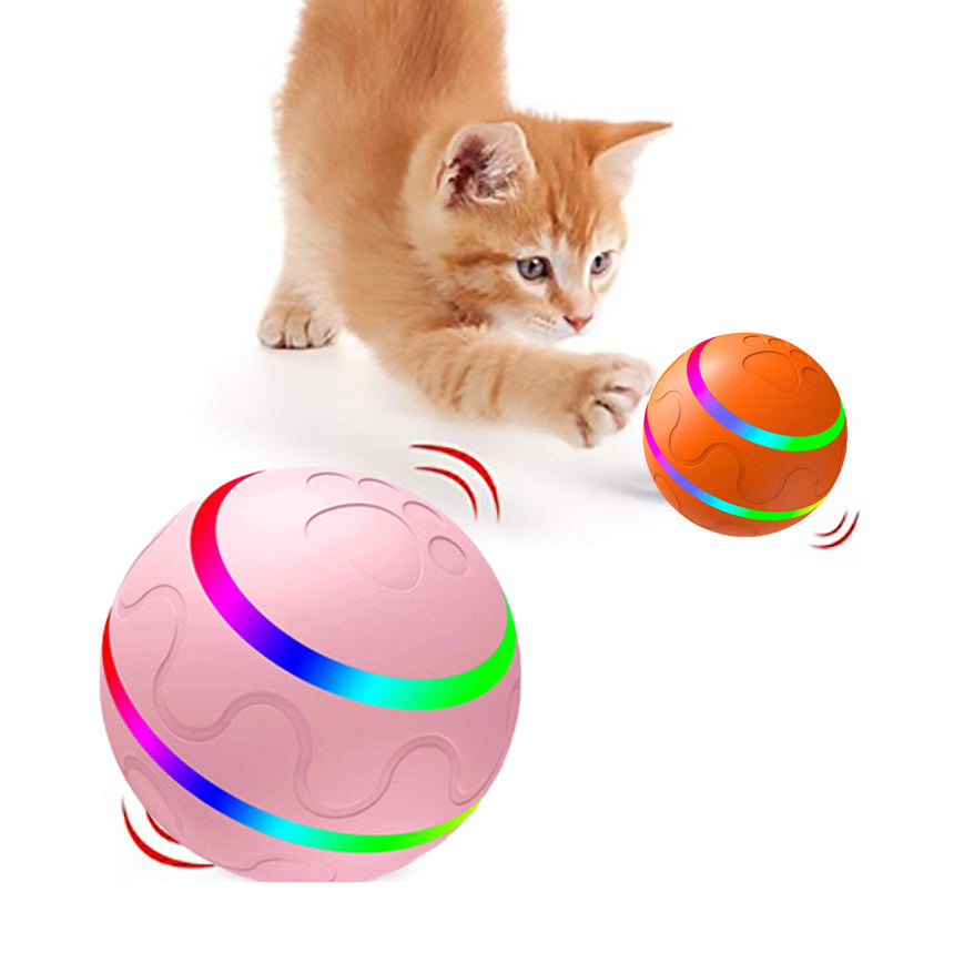 New Pet Product: USB-Rechargeable Cat Teaser Ball