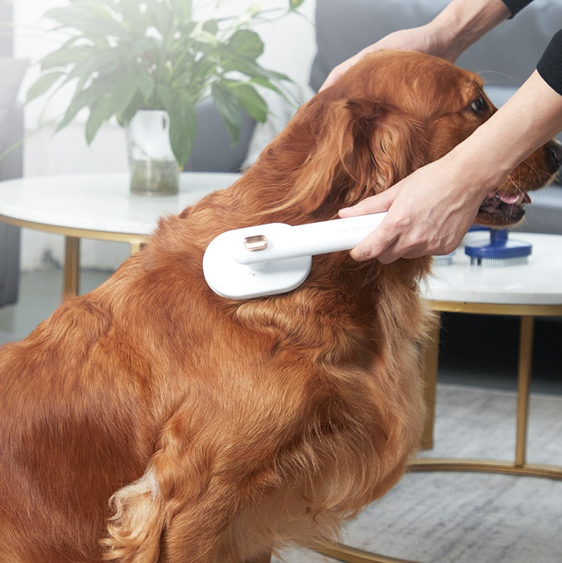Pet Hair Brush | Pet Grooming Supplies | Self-Cleaning Comb
