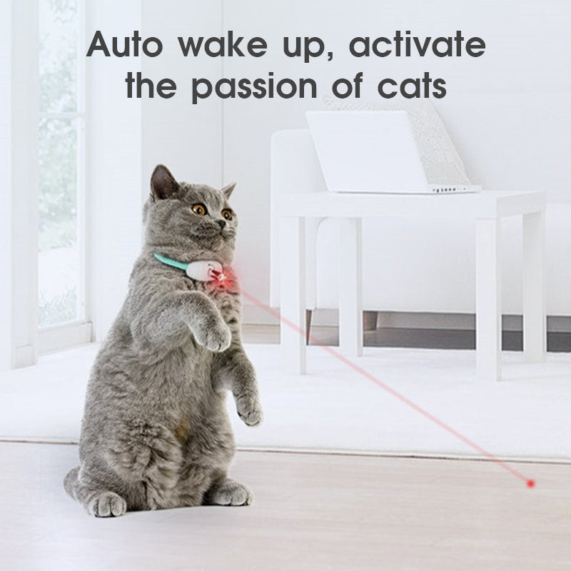 Automatic Cat Toy: Smart Laser Cat Collar (USB Rechargeable)