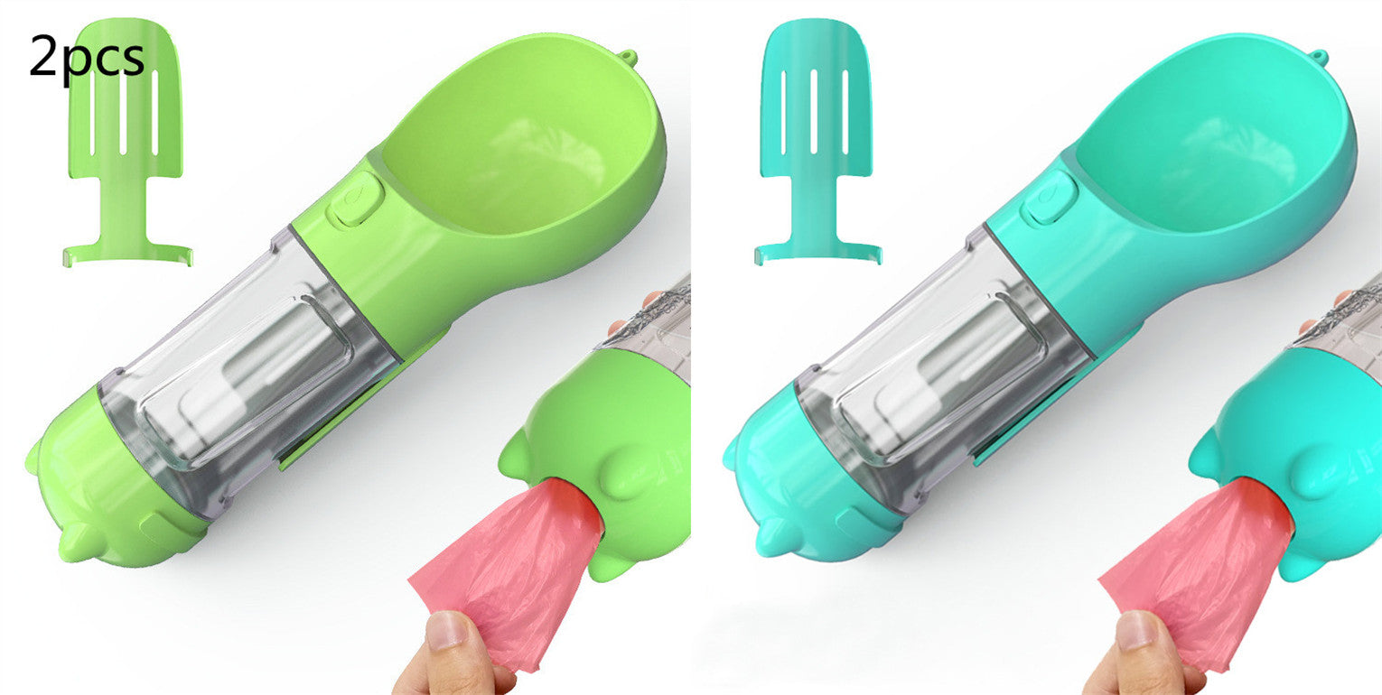 Portable 3-in-1 Pet Outdoor Travel Dog Water Bottle