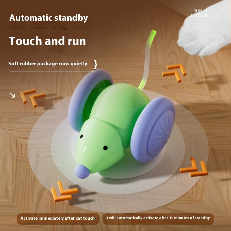Pet Toys Interactive Cat Toy Electric Mouse Car