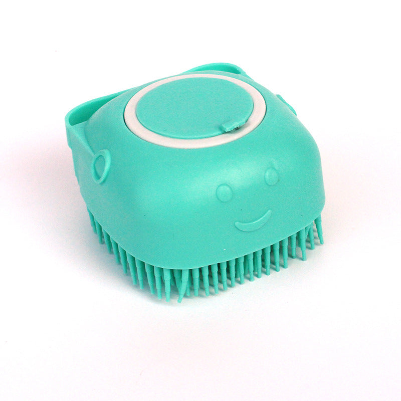 Silicone Pet Bathing & Massage Glove Brush — Pet Grooming Supplies
