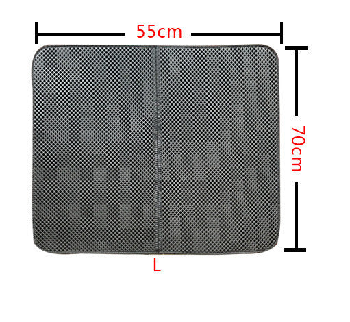 Double-Layer Anti-Tracking Cat Litter Mat — Pet Supplies