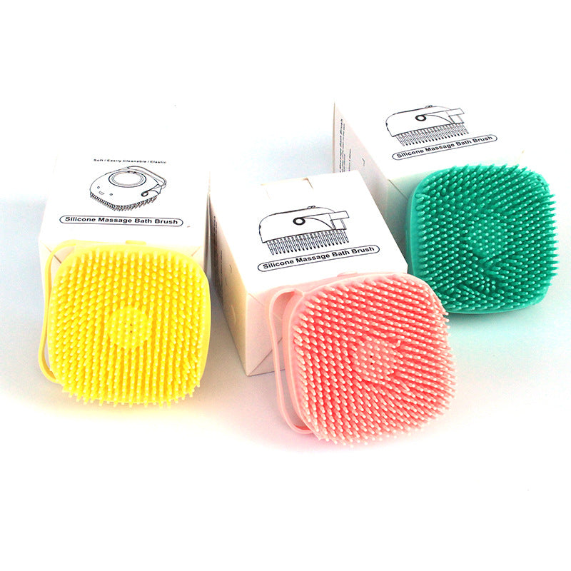 Silicone Pet Bathing & Massage Glove Brush — Pet Grooming Supplies