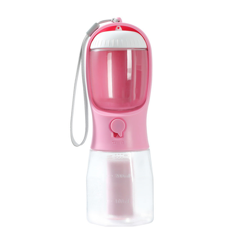 Portable 3-in-1 Pet Outdoor Travel Dog Water Bottle