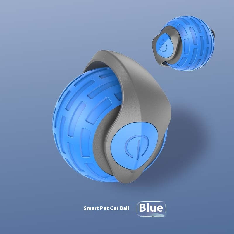 Cat Toy Ball: USB-Rechargeable Smart Interactive Cat Toy