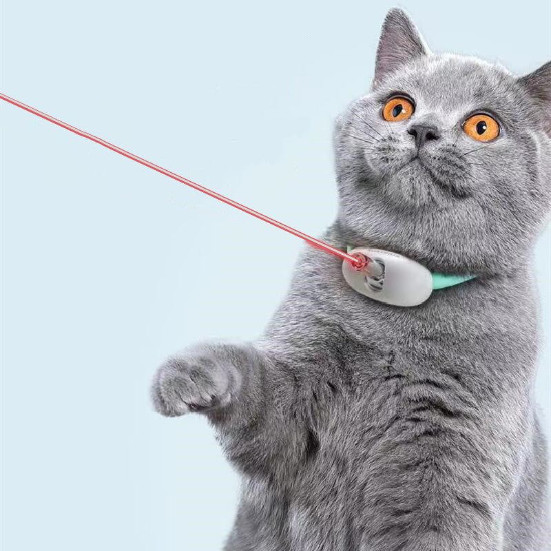 Automatic Cat Toy: Smart Laser Cat Collar (USB Rechargeable)