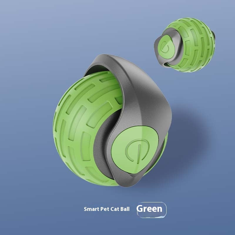 Cat Toy Ball: USB-Rechargeable Smart Interactive Cat Toy