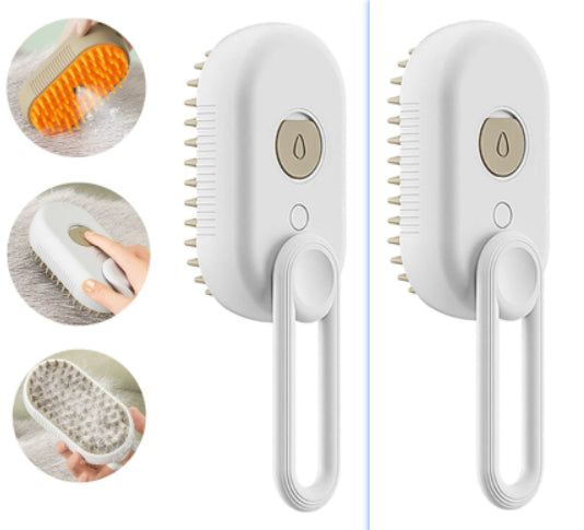 Cat & Dog Steam Brush — Electric Spray Pet Comb