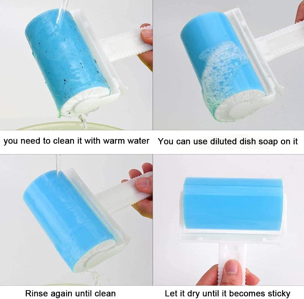 Washable Lint Roller — For Removing Lint and Pet Hair